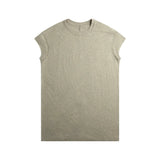 RICK OWENS RICK S JUMBO SS T - GREY MELANGE
