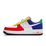 NIKE AIR FORCE 1 '07 LV8 - UNIVERSITY RED/WHITE-DEEP ROYAL BLUE