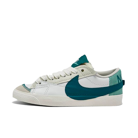 WOMEN'S IKE BLAZER LOW '77 JUMBO - SUMMIT WHITE/GEODE TEAL-SEA GLASS