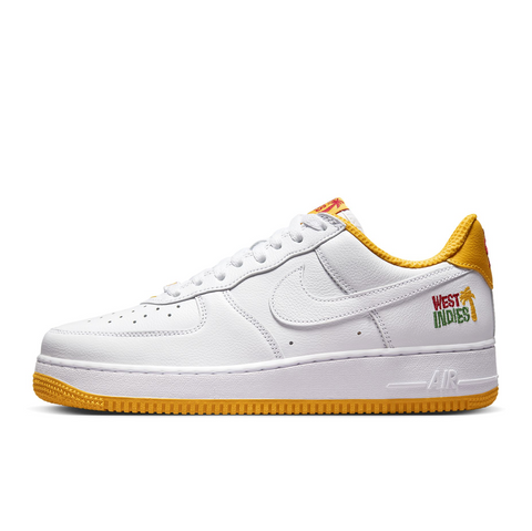 NIKE AIR FORCE 1 LOW RETRO QS WEST INDIES - WHITE/WHITE-UNIVERSITY GOLD