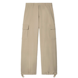 OFF—WHITE OW EMB DRILL CARGO PANT - BEIGE/BEIGE