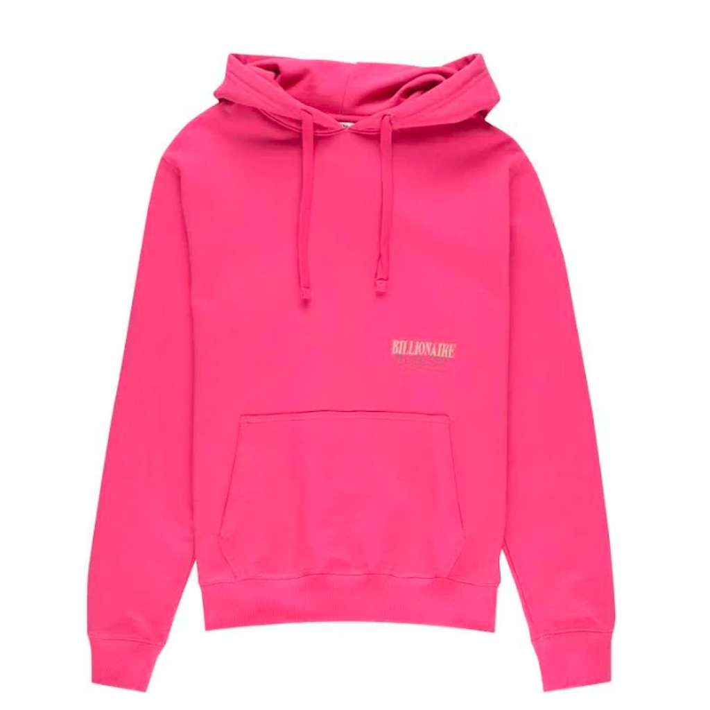 BBC NEW SCIENCE HOODIE (OVERSIZED FIT) - CARMINE