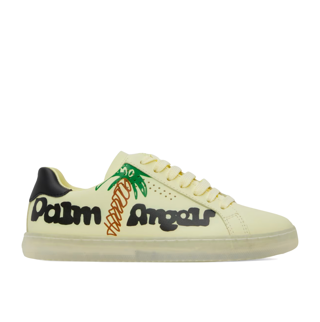 PALM ANGELS PALM ONE SKETCHY LOGO - YELLOW