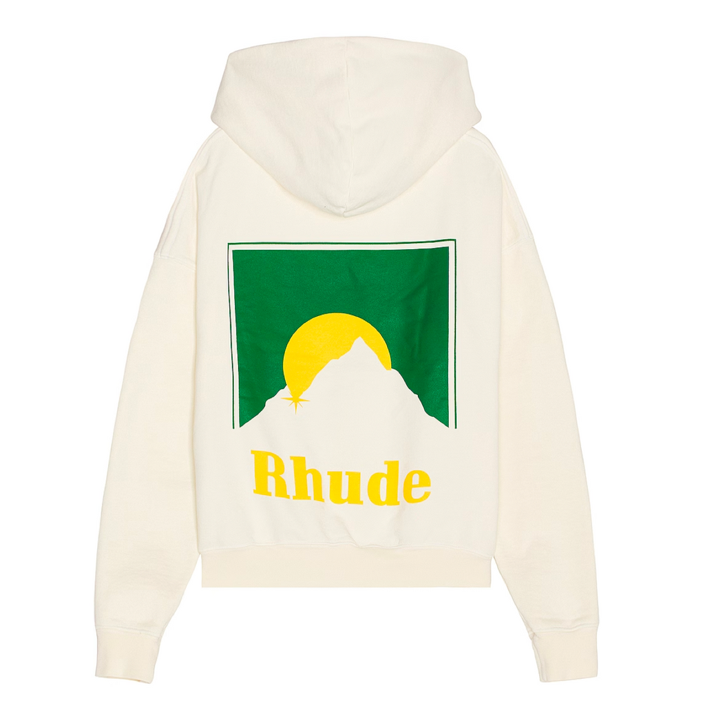 RHUDE MOONLIGHT HOODIE - VINTAGE WHITE