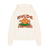 RHUDE ST. CROIX HOODIE - VTG WHITE