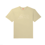 ICE CREAM PEARL BEADS SS TEE - ITALIAN STRAW