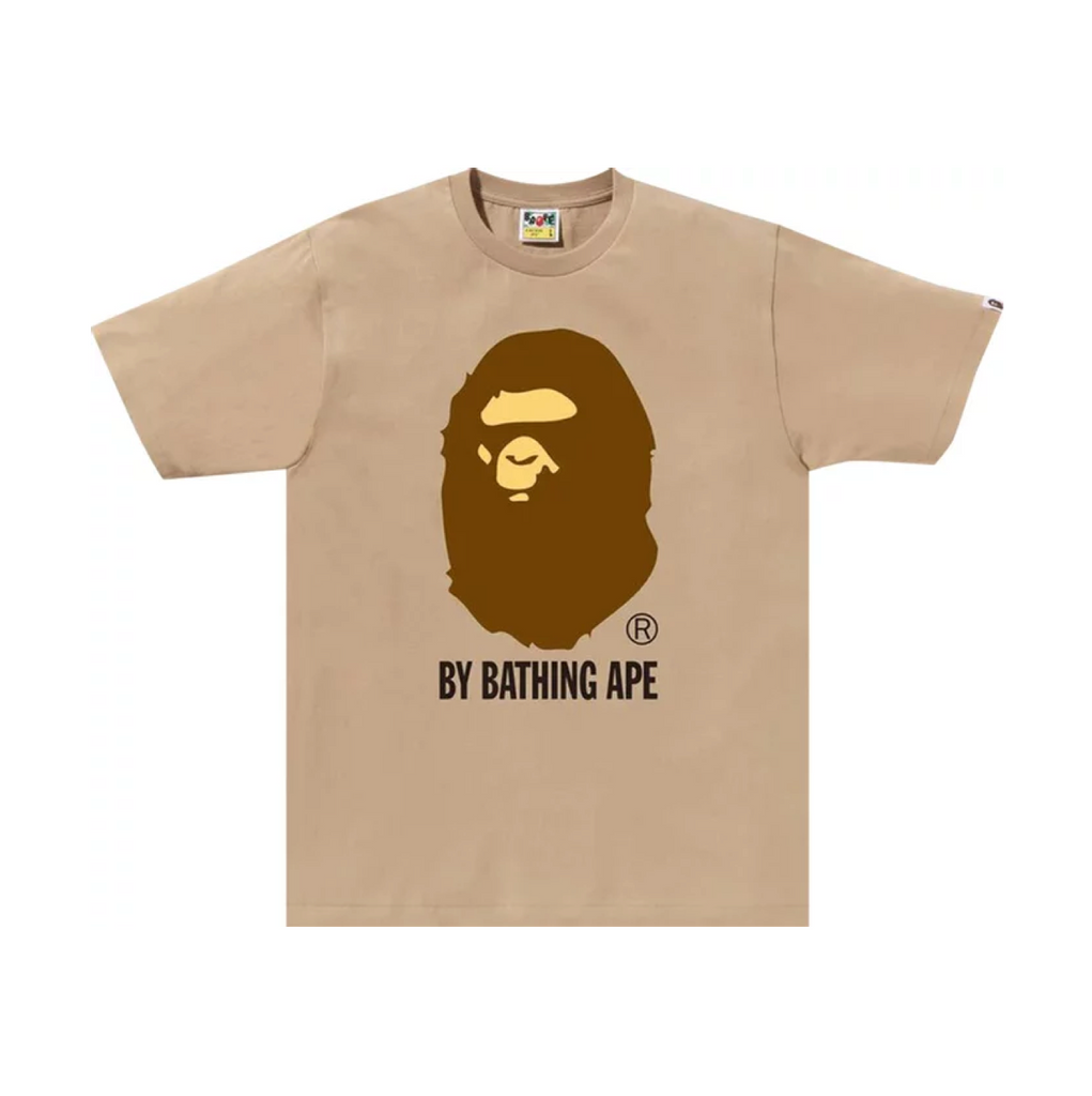 A BATHING APE BY BATHING APE TEE - BEIGE