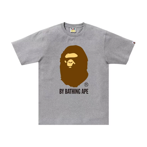 A BATHING APE BY BATHING APE TEE - GRAY