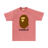 A BATHING APE BY BATHING APE TEE - PINK