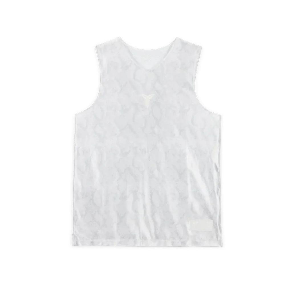 NIKE KOBE "HALO" DRI-FIT STANDARD ISSUE REVERSIBLE BASKETBALL JERSEY - WHITE/WHITE/SUMMIT WHITE