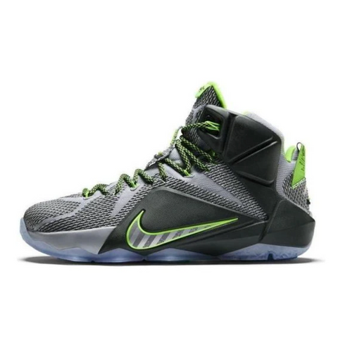 NIKE LEBRON XII 'DUNKMAN' - WOLF GREY/REFLECTIVE SILVER-BLACK