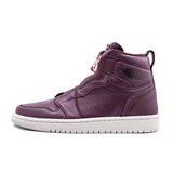 WOMEN'S AIR JORDAN 1 HI ZIP PREMIUM - BORDEAUX/BLACK-PHANTOM