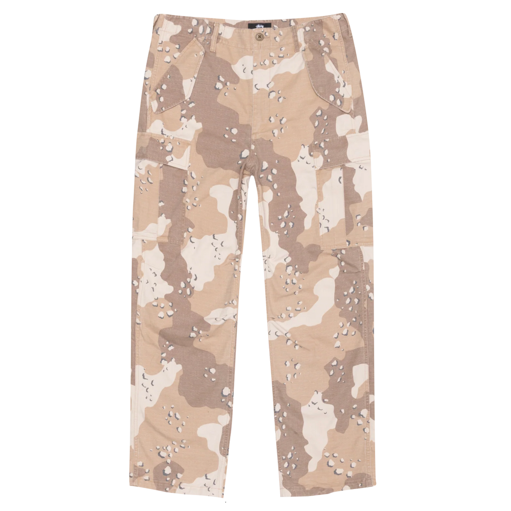 STÜSSY MILITARY CARGO PANT RIPSTOP - DESERT CAMO