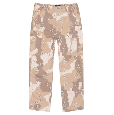 STÜSSY MILITARY CARGO PANT RIPSTOP - DESERT CAMO