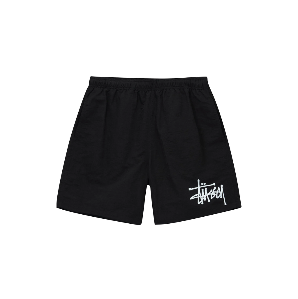 STÜSSY WATER SHORT BIG BASIC - BLACK