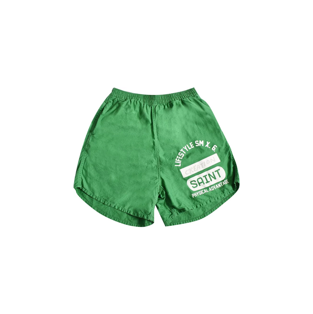 SAINT MICHAEL CREATION EASY SHORTS - GREEN