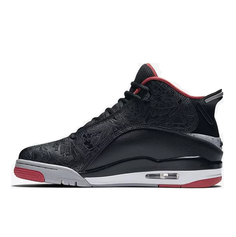 AIR JORDAN DUB ZERO - BLACK/GYM RED-WOLF GREY-WHITE