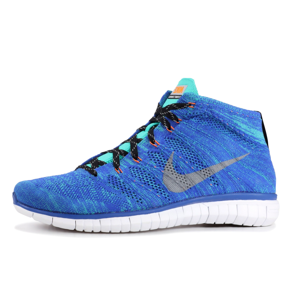 Nike free flyknit chukka game royal best sale