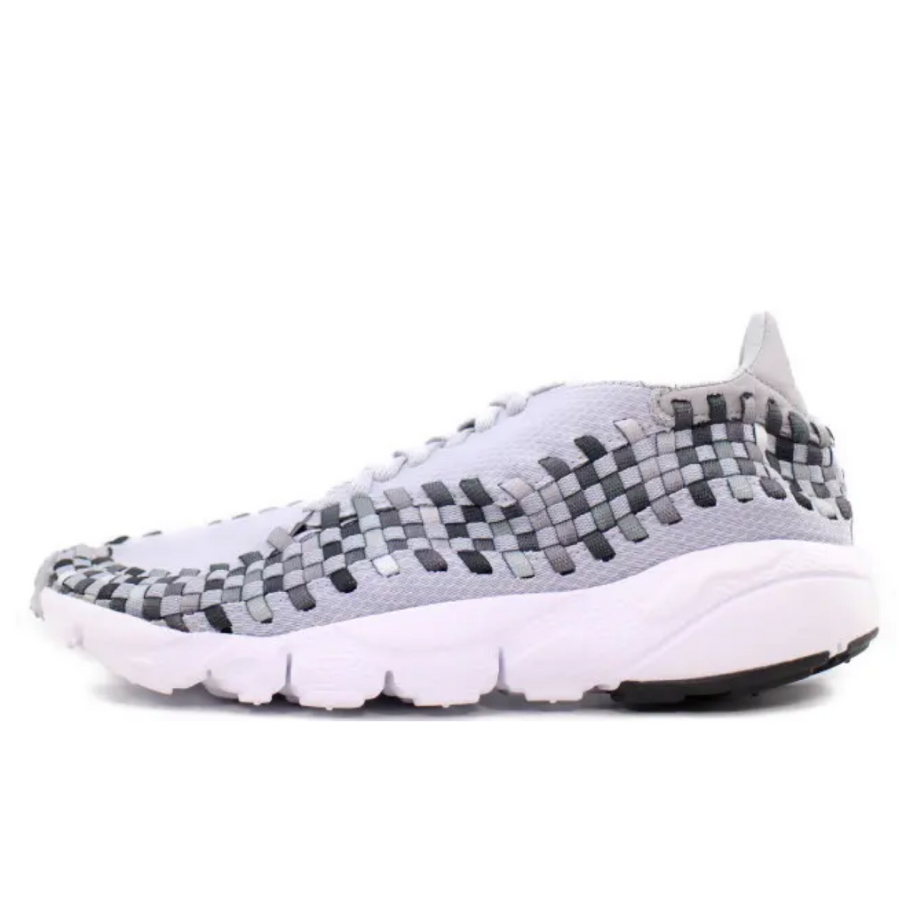 NIKE AIR FOOTSCAPE WOVEN NM - WOLF GREY/BLACK-DARK GREY