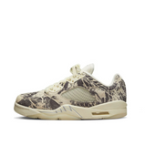 WOMENS AIR JORDAN 5 LOW 'EXPRESSION' - COCONUT MILK/BLACK-WHITE