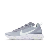 WOMENS NIKE REACT ELEMENT 55 - WOLF GREY/GHOST