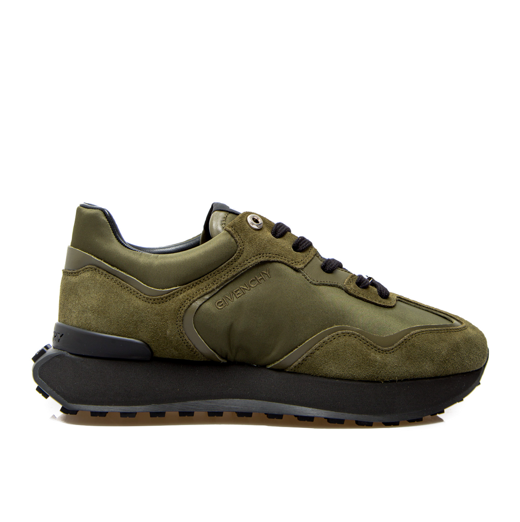 GIVENCHY GIV RUNNER SNEAKER - OLIVE GREEN