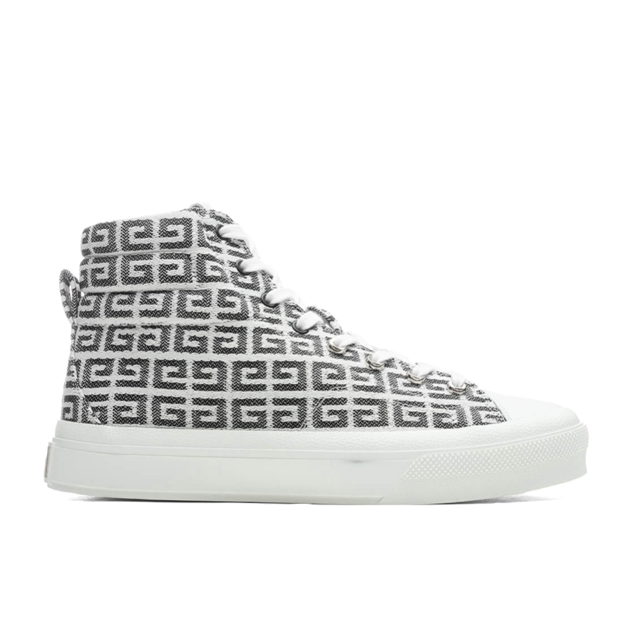 GIVENCHY CITY HIGH SNEAKERS - BLACK/WHITE