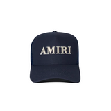 AMIRI CORE LOGO TRUCKER HAT - NAVY/WHITE