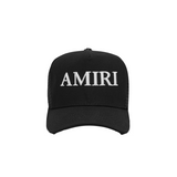 AMIRI CORE LOGO TRUCKER  HAT - BLACK/WHITE