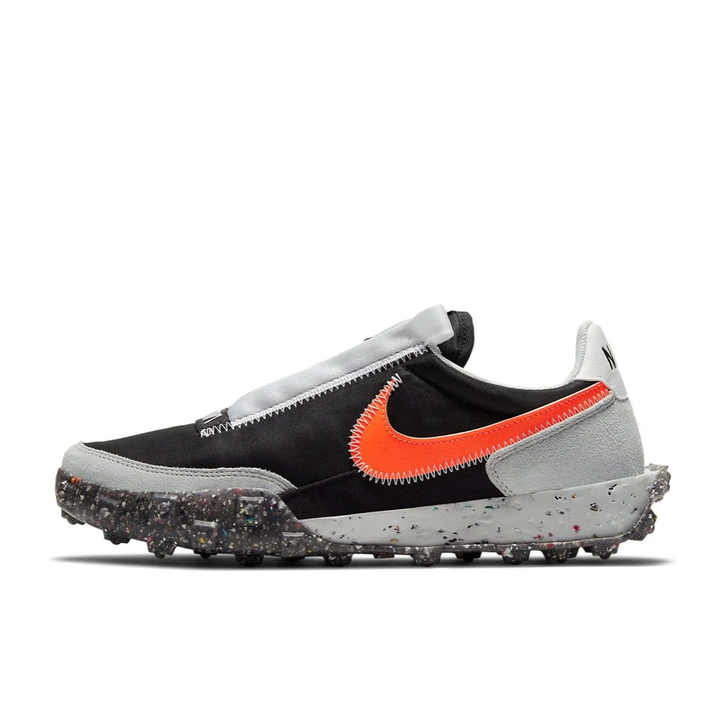 NIKE WAFFLE RACER CRATER - SUMMIT WHITE/HYPER CRIMSON