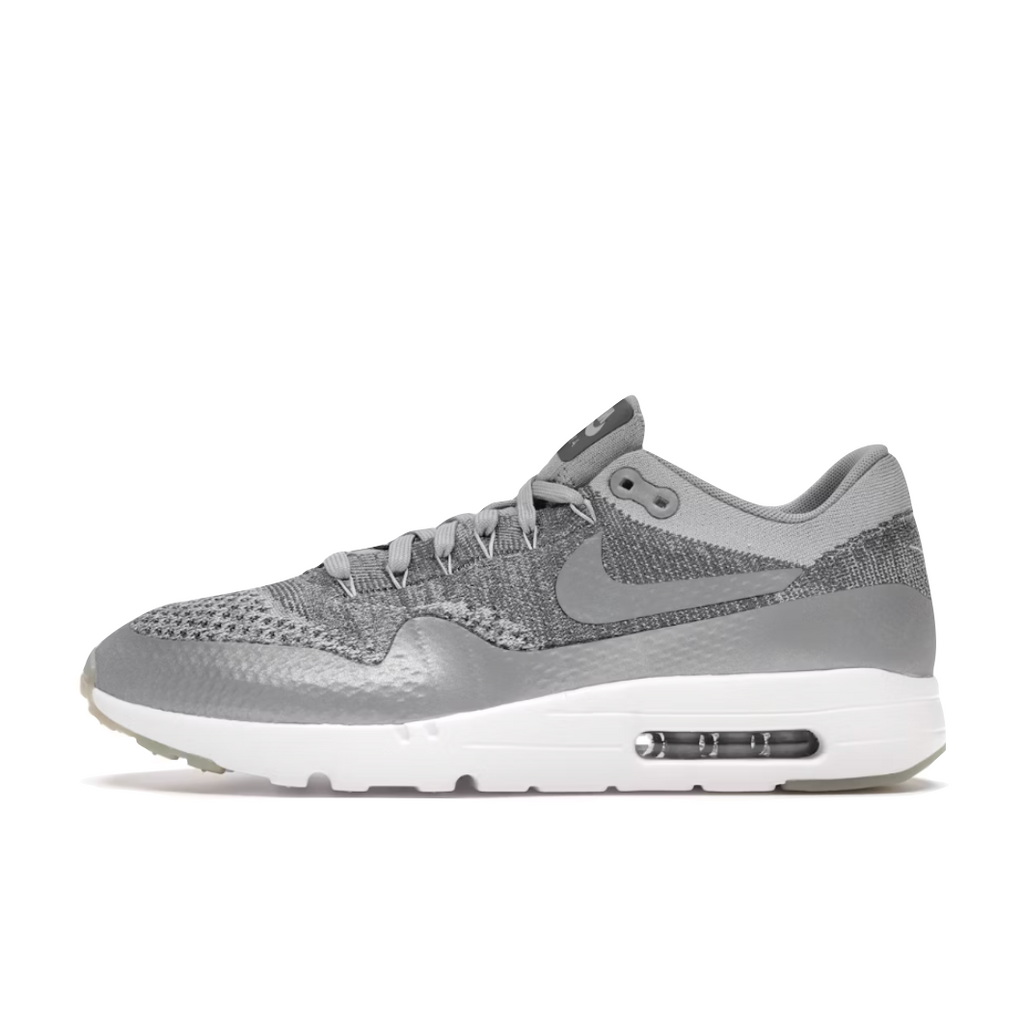 NIKE AIR MAX 1 ULTRA FLYKNIT - WOLF GREY/WOLF GREY-DARK GREY-WHITE