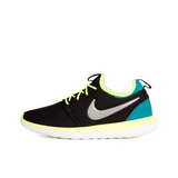 NIKE ROSHE TWO GS - BLACK/METALLIC PEWTER-VOLT