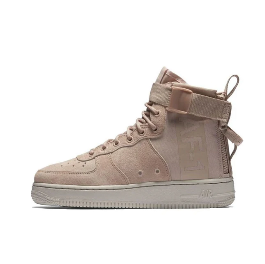 WOMENS NIKE SF AF1 MID - PARTICLE BEIGE/PARTICLE BEIGE