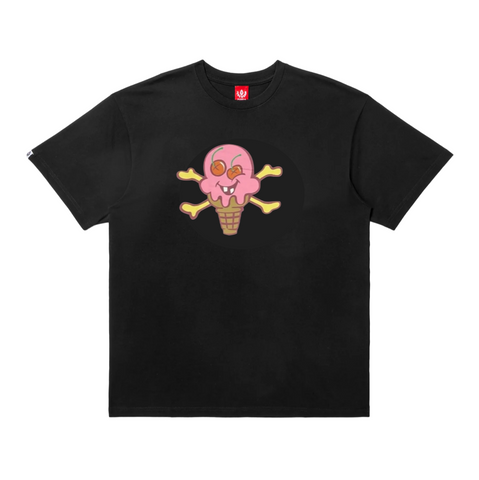 ICE CREAM CLASSIC SS TEE - BLACK