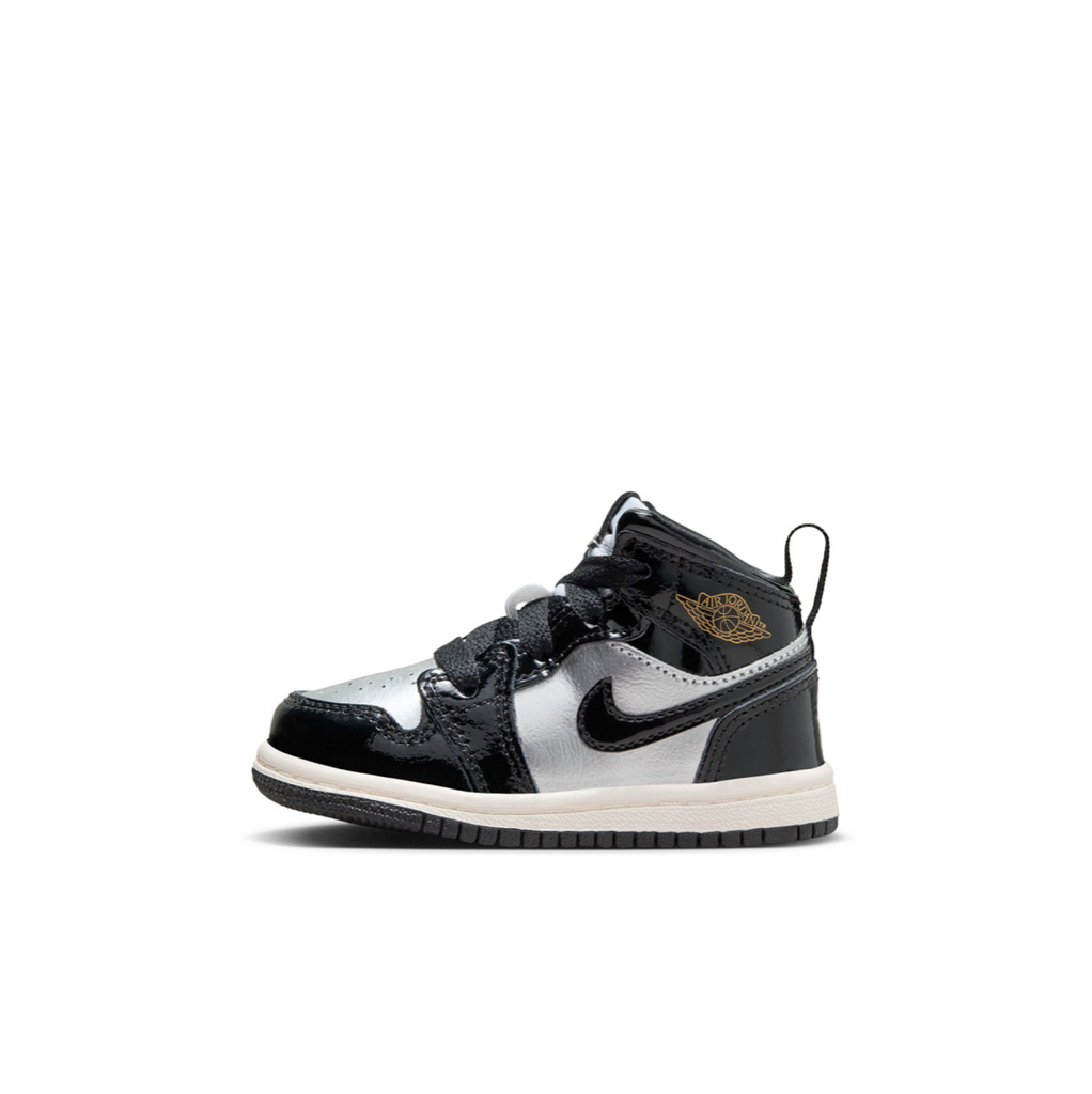 AIR JORDAN 1 MID SE TD - BLACK/METALLIC GOLD