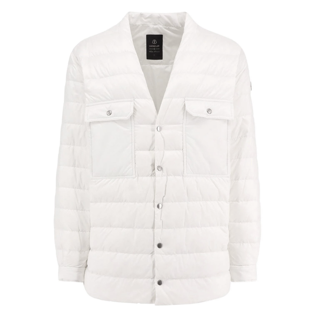 RICK OWENS X MONCLER OUTERSHIRT - MILK