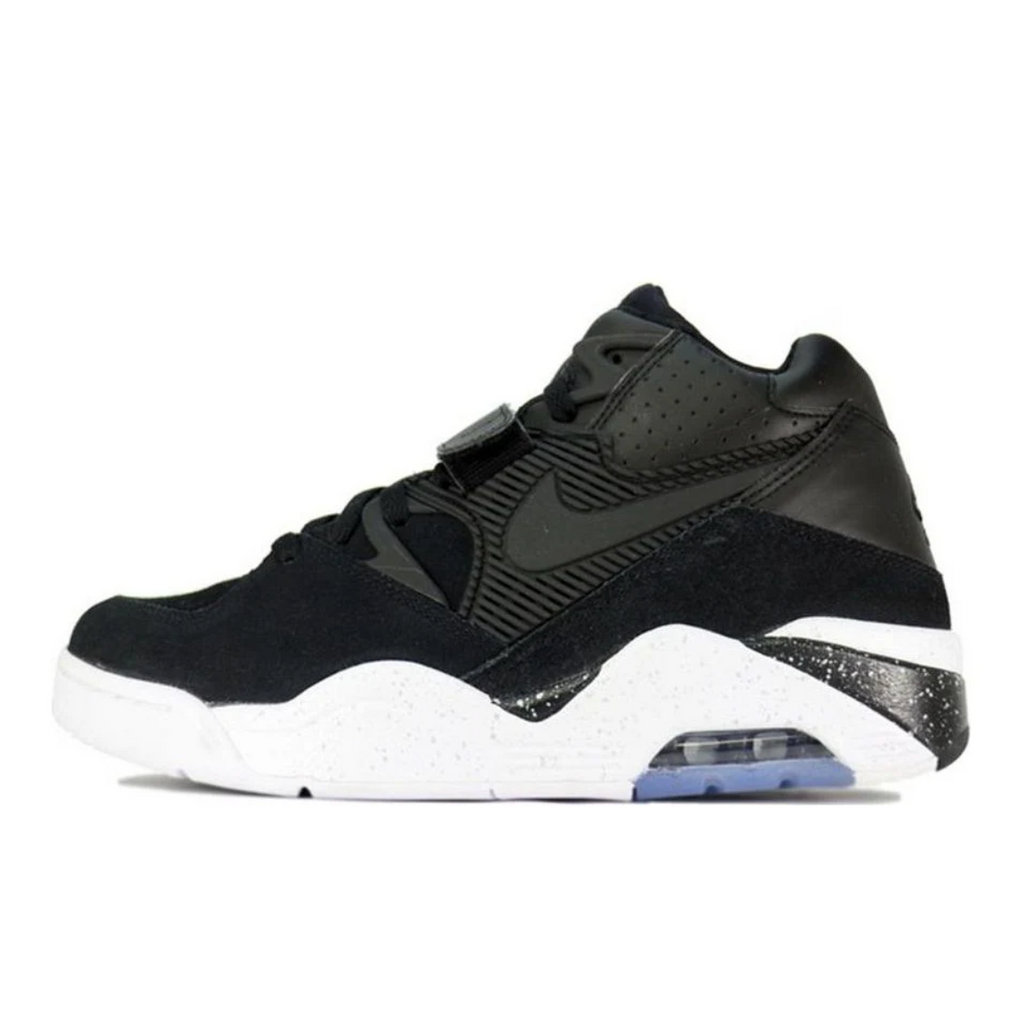 NIKE AIR FORCE 180 - BLACK/BLACK-WHITE