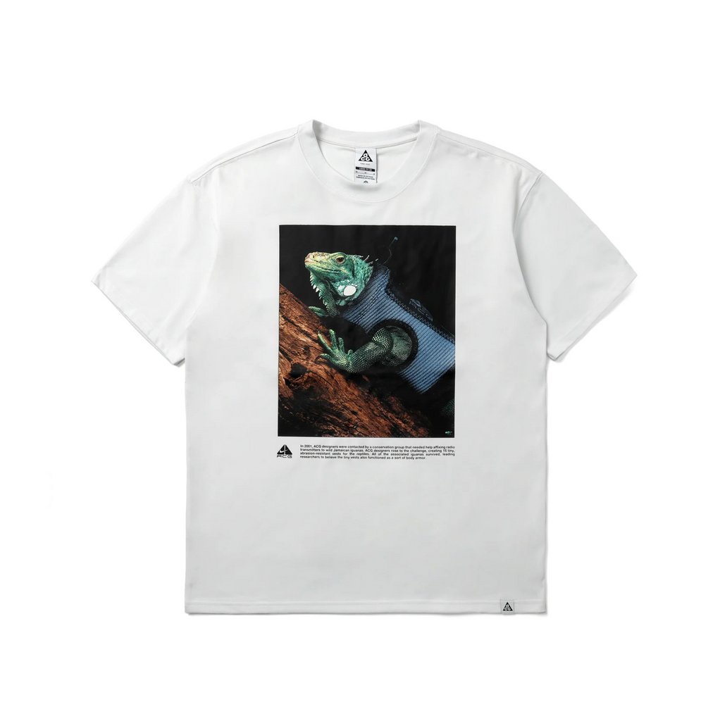 NIKE ACG IGUANA VEST DRI-FIT T-SHIRT - SUMMIT WHITE