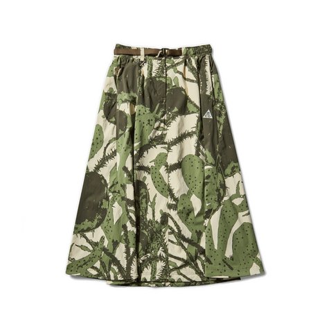 WOMENS NIKE ACG 'SMITH SUMMIT' SKIRT - LT KHAKI/CARGO KHAKI/SUMMIT WHITE