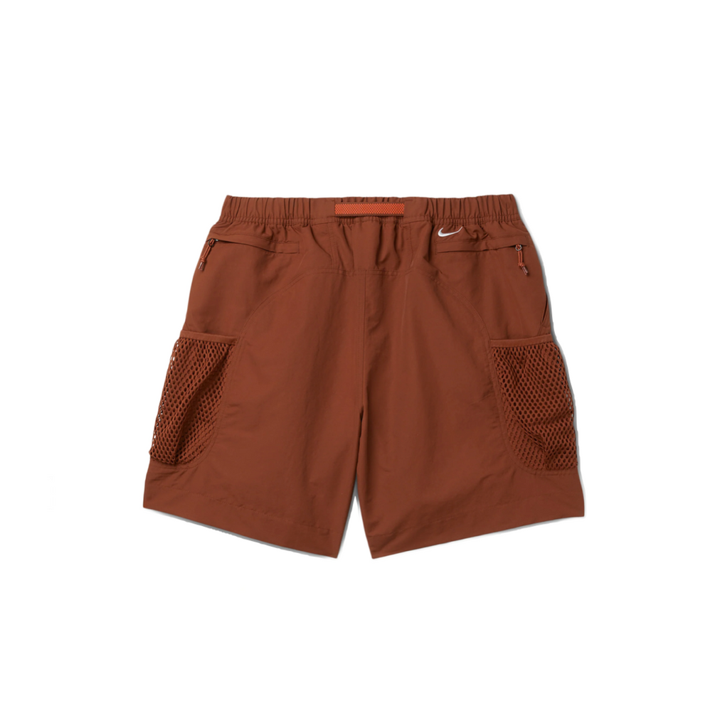 NIKE ACG "SNOWGRASS" CARGO SHORT - CINNAMON/PICANTE RED/SUMMIT WHITE