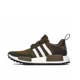 ADIDAS X WHITE MOUNTAINEERING NMD_R1 TRAIL PK - TRACE OLIVE/FOOTWEAR WHITE/FOOTWEAR WHITE