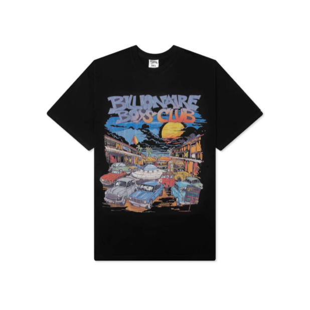 BBC BB PARTAY SS TEE (OVERSIZED FIT) - BLACK