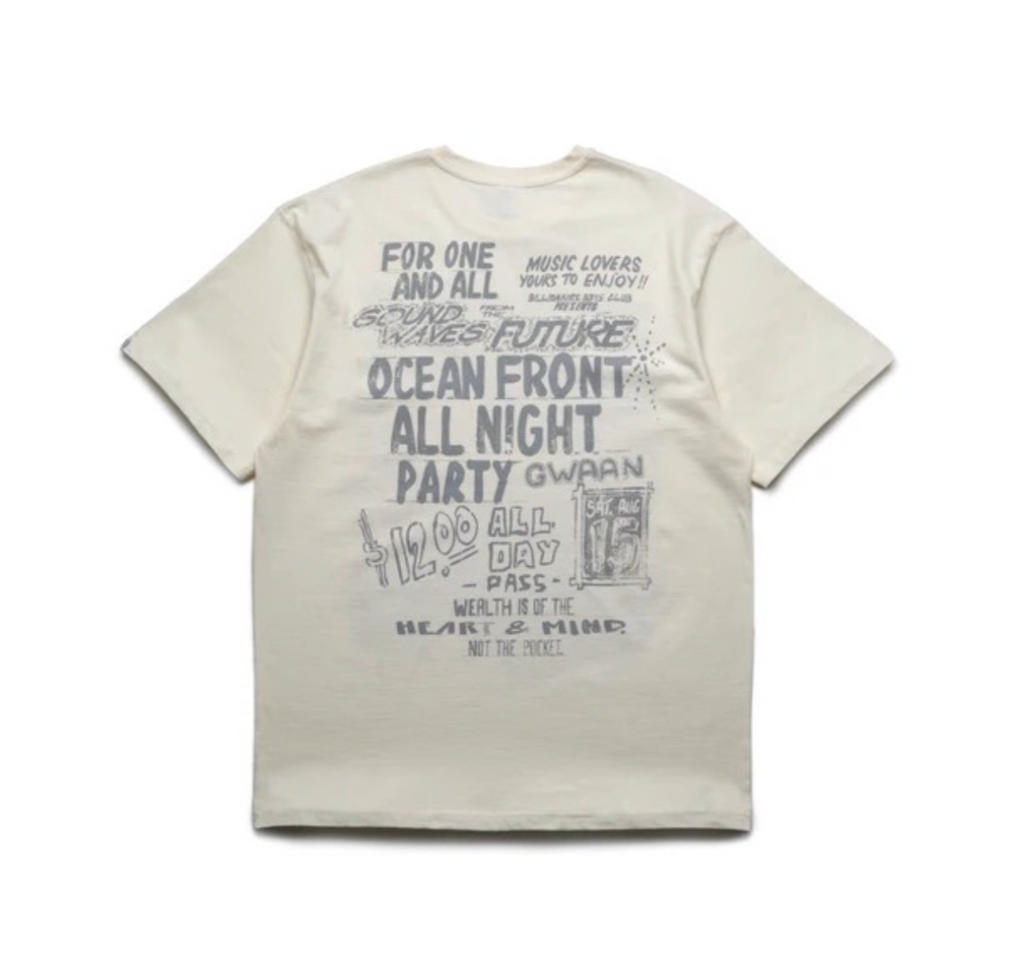 BBC BB PARTAY SS TEE (OVERSIZED FIT) - WINTER WHITE
