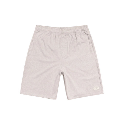 STÜSSY JERSEY SHORT - HEATHER GRAY