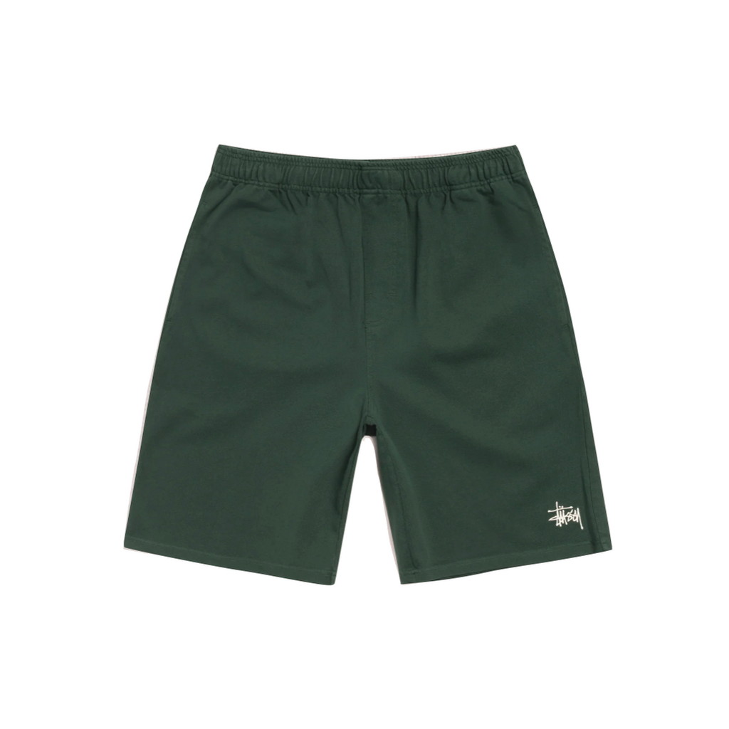 STÜSSY JERSEY SHORT - GREEN