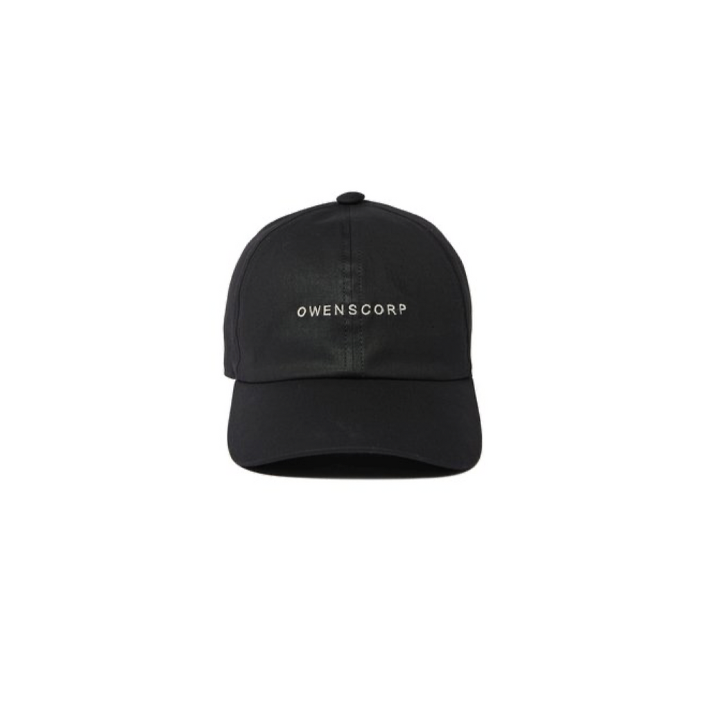 RICK OWENS CONCORDIANS BASEBALL CAP - BLACK/PEARL