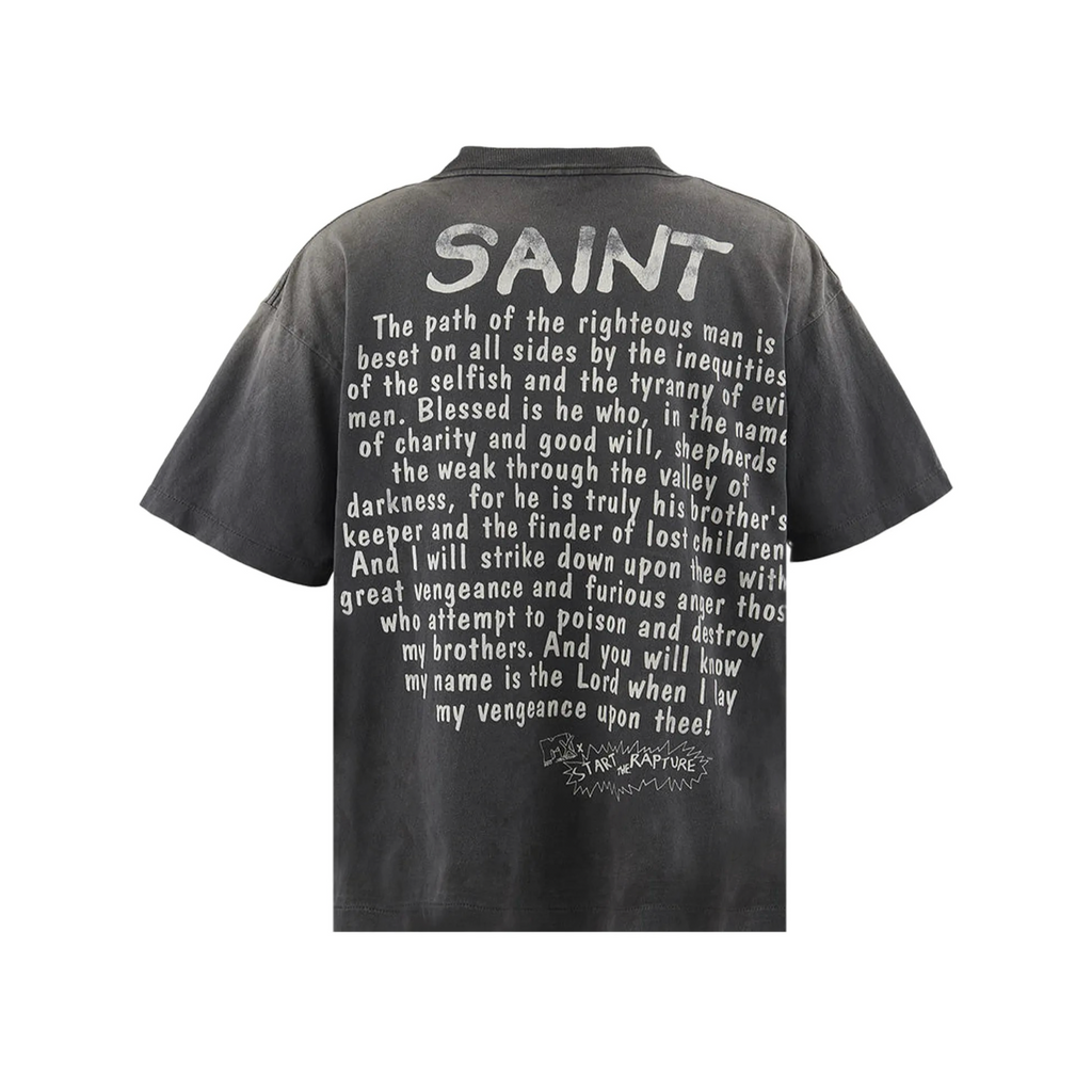 SAINT MICHAEL RAPTURE SS TEE - BLACK