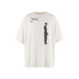 SAINT MICHAEL TUPAC SS TEE - WHITE