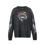 SAINT MICHAEL X TEFLON SAINT DISCO LS TEE - BLACK