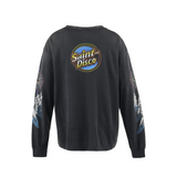 SAINT MICHAEL X TEFLON SAINT DISCO LS TEE - BLACK